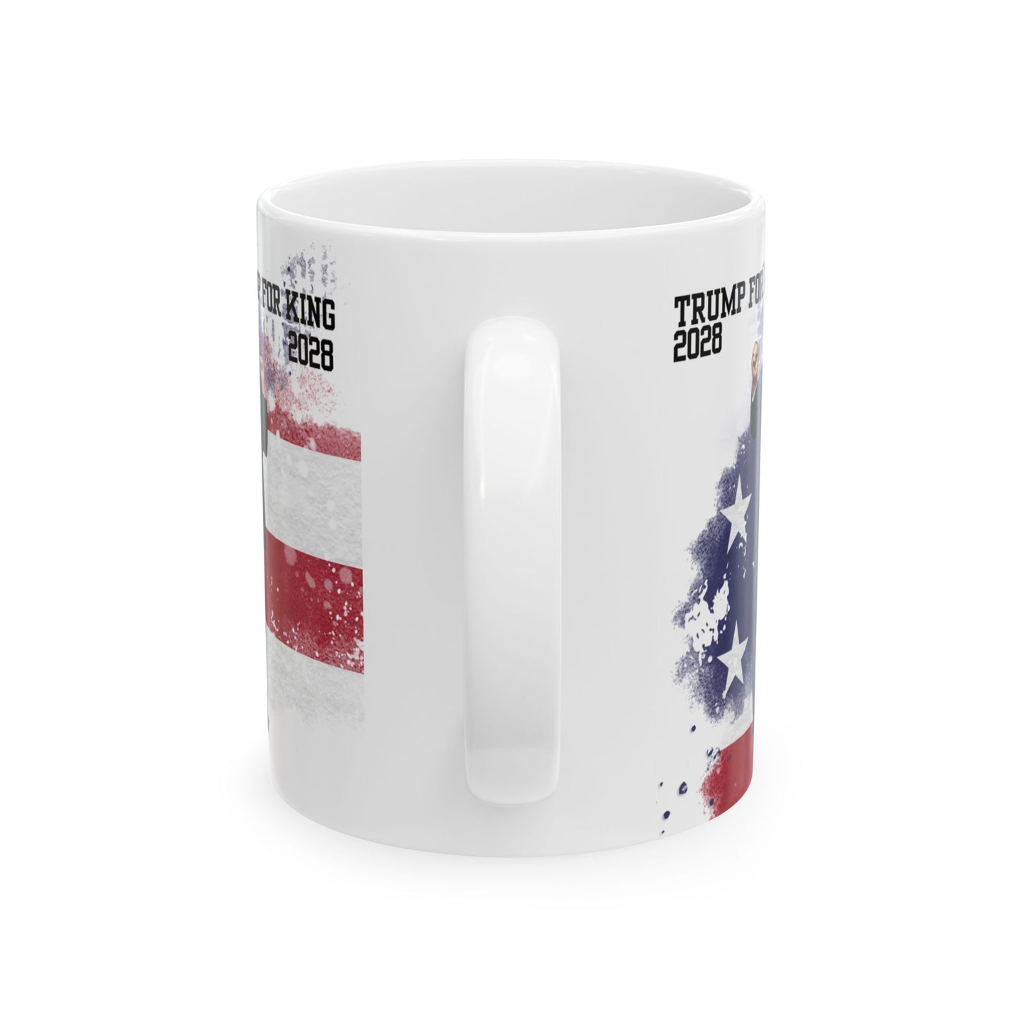 Trump King Next Ceramic Mug - Patriotic Gift for Supporters, Election 2024, USA Coffee Cup, Funny Political Mug, Unique Kitchen Decor
