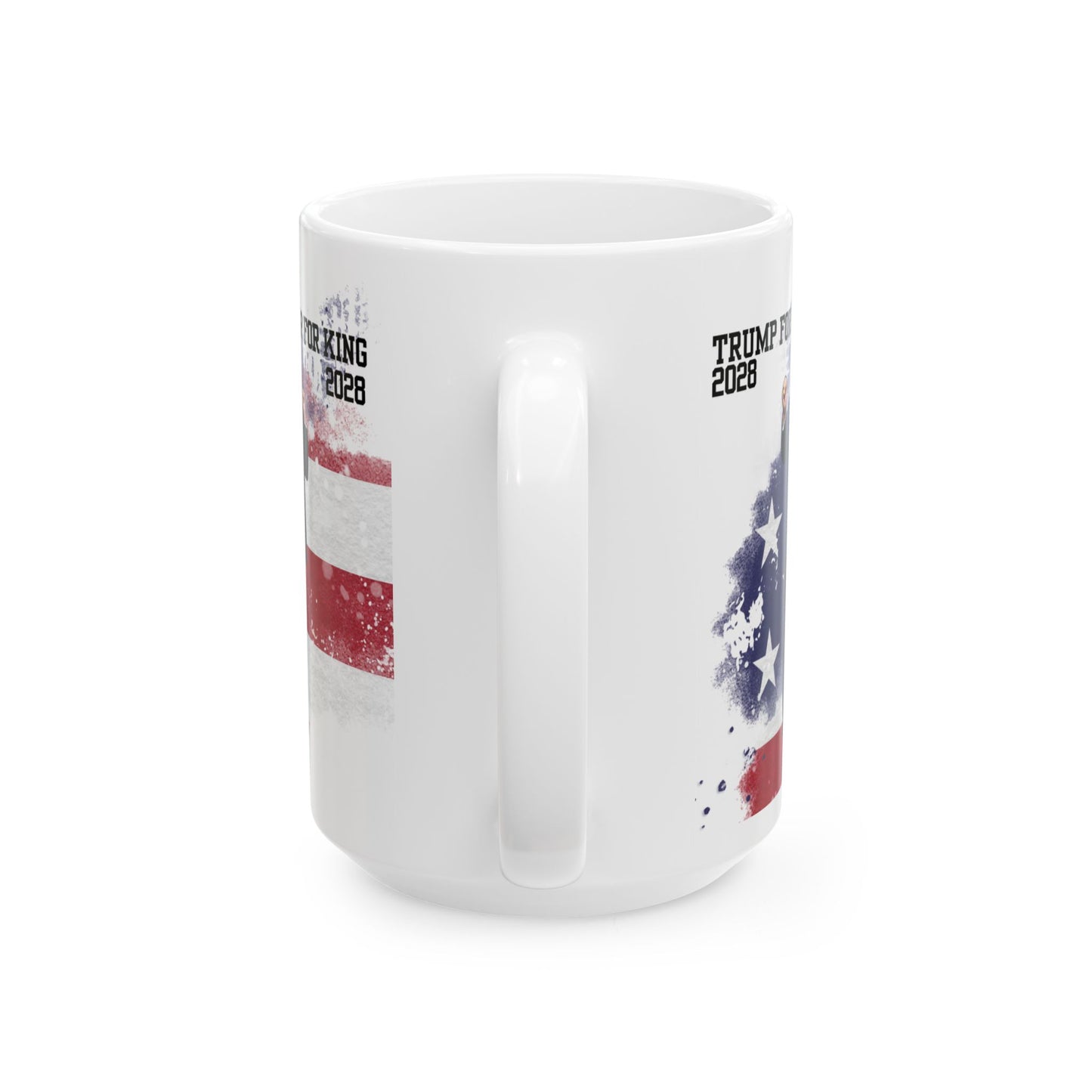 Trump King Next Ceramic Mug - Patriotic Gift for Supporters, Election 2024, USA Coffee Cup, Funny Political Mug, Unique Kitchen Decor